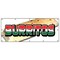 Signmission Burritos Banner Heavy Duty 13 Oz Vinyl with Grommets Single Sided B-120 Burritos - alternate 1
